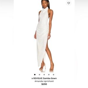 Amanda Uprichard Samba sequin gown